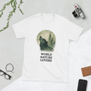 Samarreta Llop màniga curta unisex