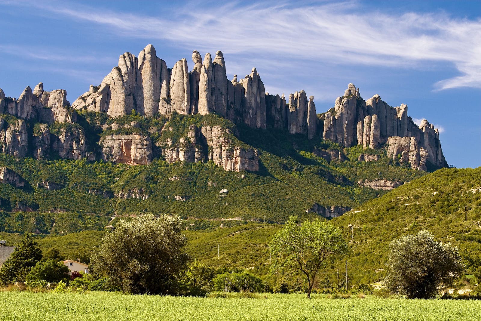 parc natural de montserrat catalunya wn